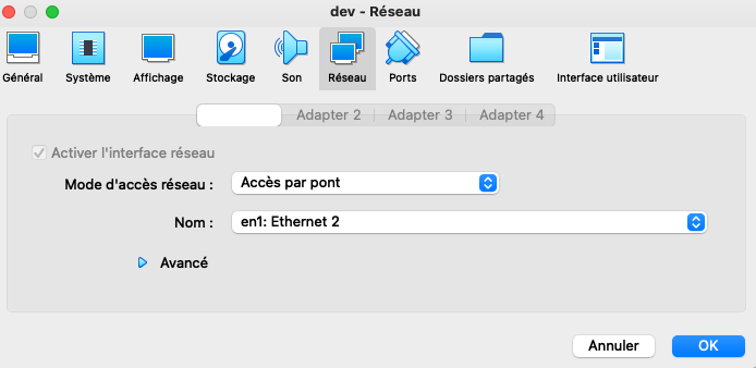 Configurer un environnement de développement sur Mac sous VirtualBox